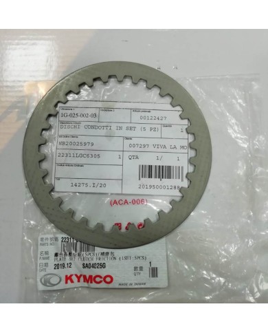 Set disco frizione condotto originale Kymco AK 550 2017