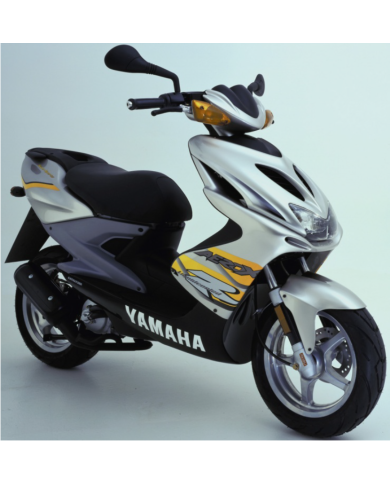 Protezione silenziatore cromato originale Yamaha Aerox 50 1997-1998