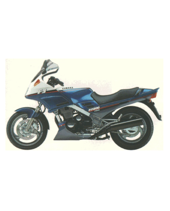 Tappo protezione sinistro presa aria cupolino Yamaha FJ 1200 1986-1987