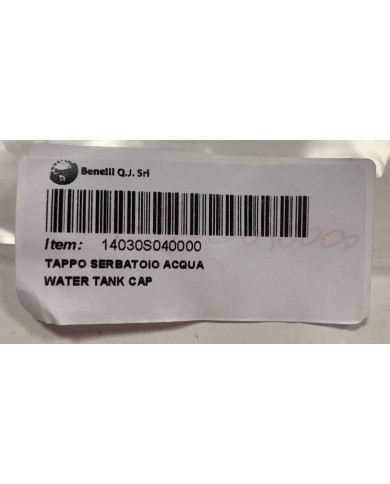 Tappo serbatoio acqua originale Keeway RKF 125 2018-2021