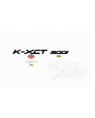 Adesivo scritta K-XCT carene originale Kymco K-XCT 125-300 2012-2014