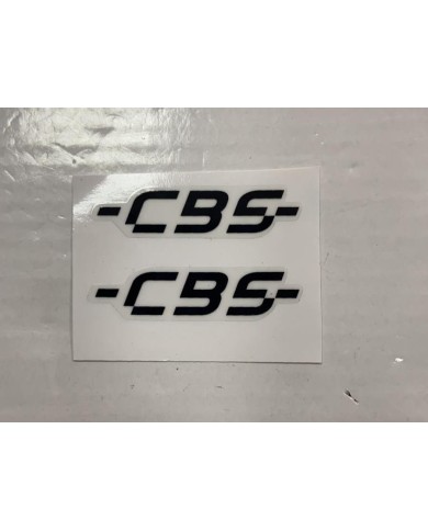Adesivo nero CBS parafango anteriore originale Keeway RKF RKV Cityblade Logik 125 2017-2021