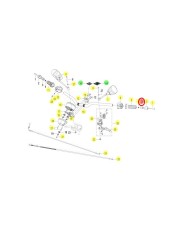 Tappo terminale manopola nero originale Keeway K Light Superlight 125 2018-2021