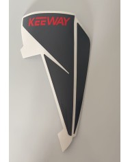 Adesivo serbatoio benzina destro rosso originale Keeway RKF 125 2020-2021