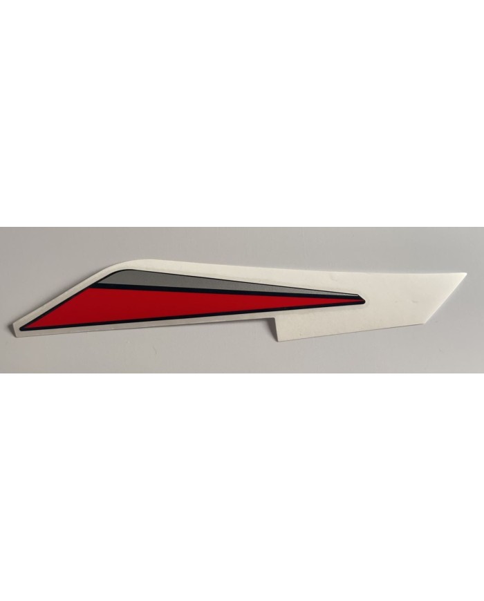 Adesivo carena posteriore sinistro rosso originale Keeway RKF 125 2020-2021