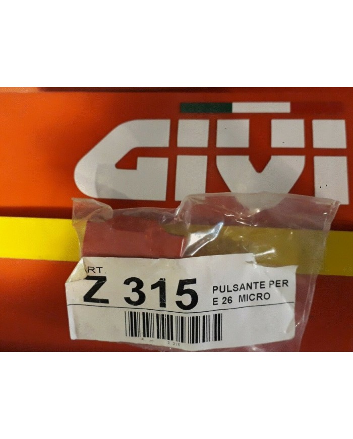 Pulsante di ricambio Givi per bauletto E29 E300 E280 codice Z315