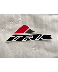 Adesivo scritta TRK sinistra grigio originale Benelli TRK 502 X 2018-2018