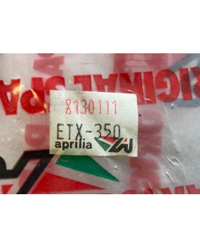 Fiancatina sinistra bianca originale Aprilia ETX 350 1980-1995 codice AP8130111