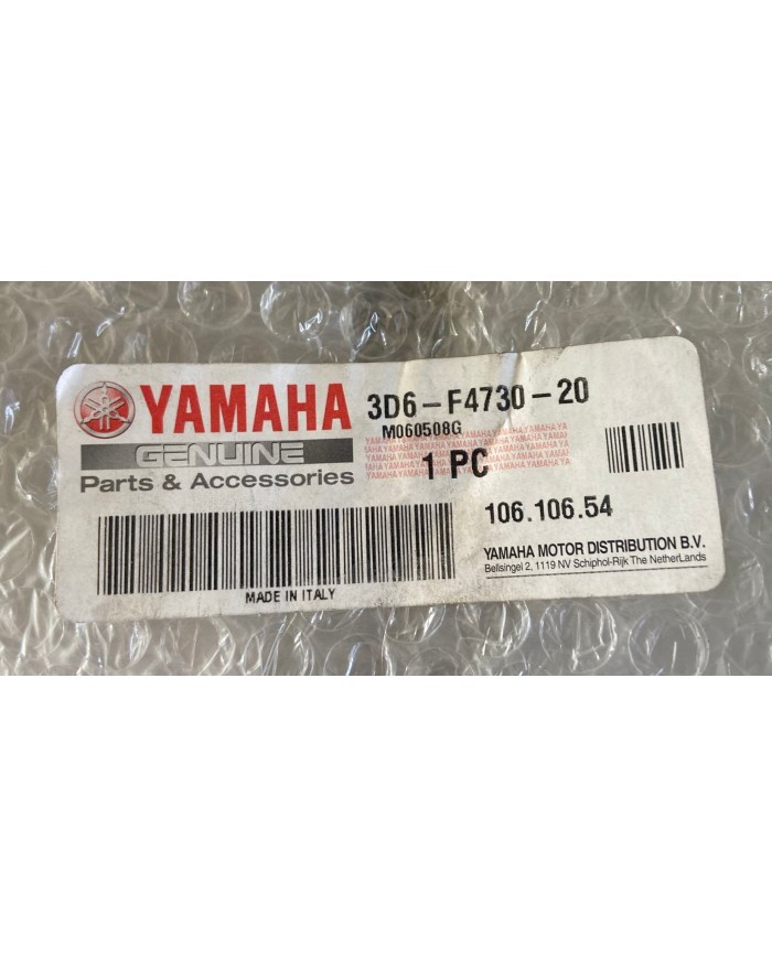 Sella nero rosso originale Yamaha XTX 125 XTR 125 codice 3D6F47302000