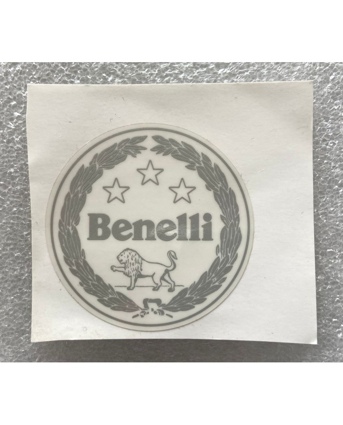 Coppia adesivi logo grigio originale Benelli TRK 502 X