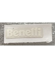 Coppia adesivi logo grigio originale Benelli TRK 502 X