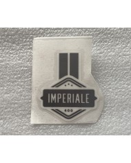 Adesivo nero imperiale serbatoio originale Benelli Imperiale 400