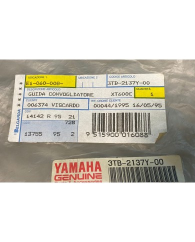 Griglia serbatoio nero originale Yamaha XT E XT K 600 1990-2002 codice 3TB2137Y0000