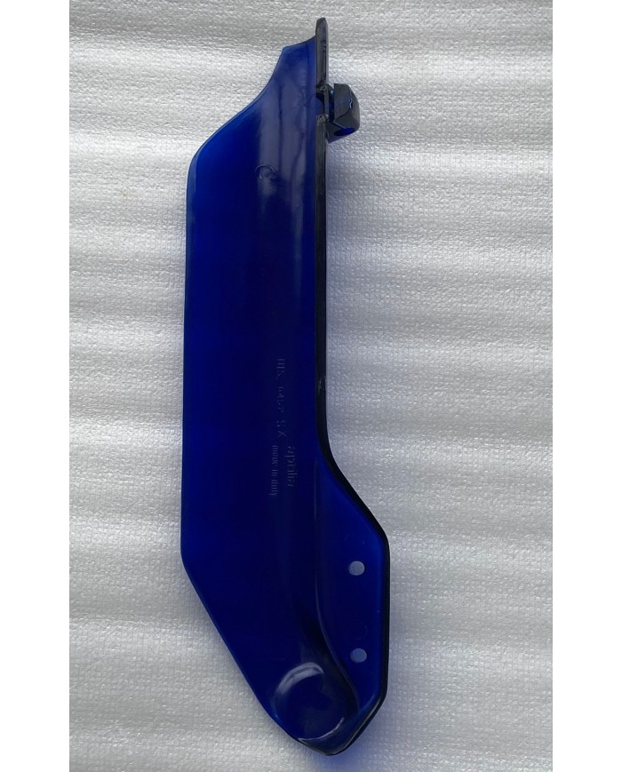Protezione stelo forcella sinistra blu originale Aprilia RX Enduro MX Motard codice AP8226430