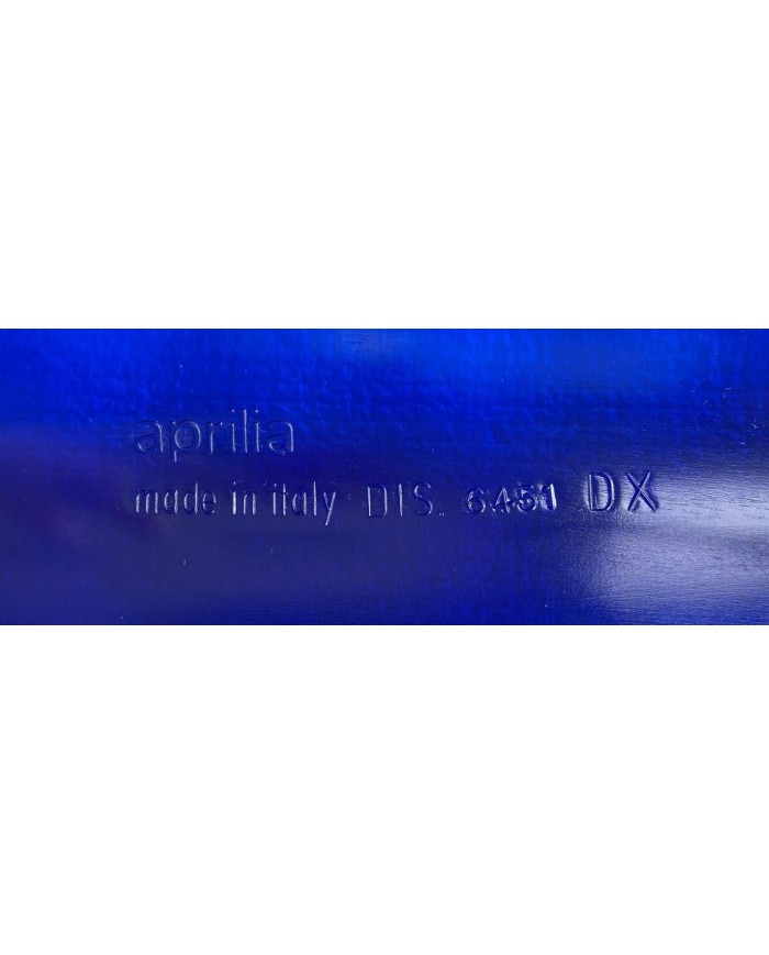 Protezione stelo forcella destra blu originale Aprilia RX Enduro MX Motard codice AP8226429
