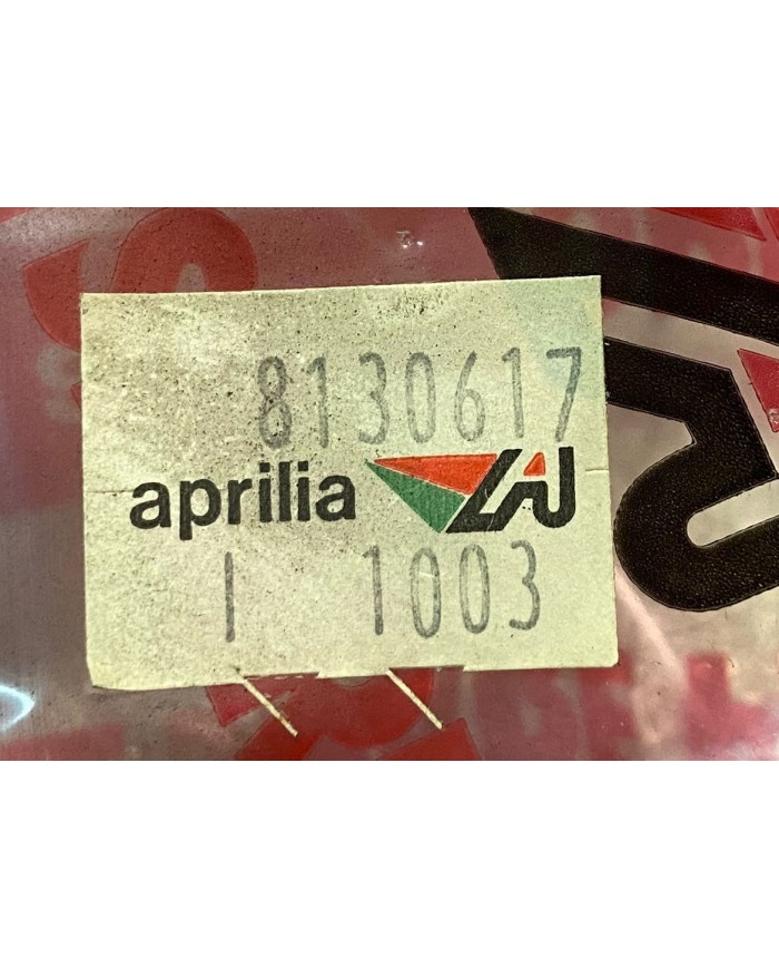 Carena superiore serbatoio destro nero originale Aprilia AF1 Sintesi codice AP8130617