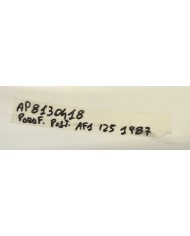 Carter parafango catena posteriore bianco originale Aprilia AF1 125 codice AP8130418
