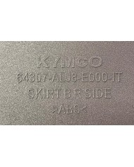 Carena inferiore destra argento zebru opaco Kymco Agility 50-125-200 codice 00164580HL
