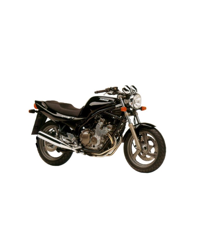 Fianchetto destro con adesivo nero lucido originale Yamaha XJ N 600 codice 4EB21721004B-4EB2172100P8