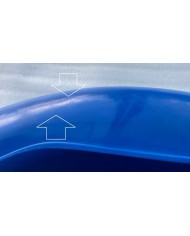 Parafango posteriore blu originale UFO per moto da cross enduro d'epoca codice Z105B