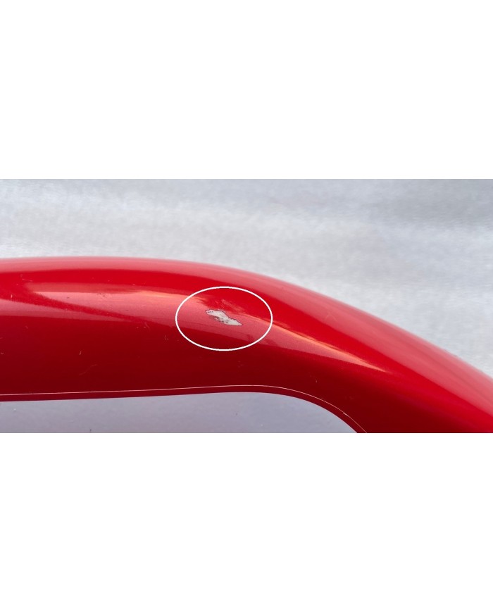 Fiancatina codone posteriore sinistro rosso Yamaha TZR 50 codice 5WXF173100P0
