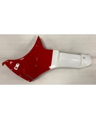 Carena laterale sinistra rosso bianco originale Aprilia Tuareg 50 1986 codice AP8130465