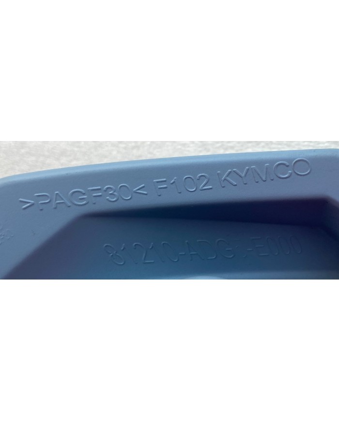 Maniglione passeggero sinistro blu aviolo usato Kymco X Citing 400 S codice 00181427AGP