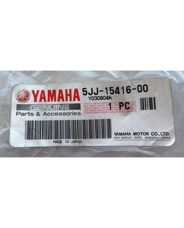Coperchio carter destro pick up cromato originale Yamaha YZF R1 1000 codice 5JJ154160000