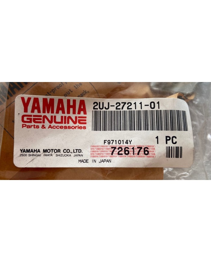 Pedale comando freno posteriore cromato originale Yamaha XV Virago 125-250 codice 2UJ272110100