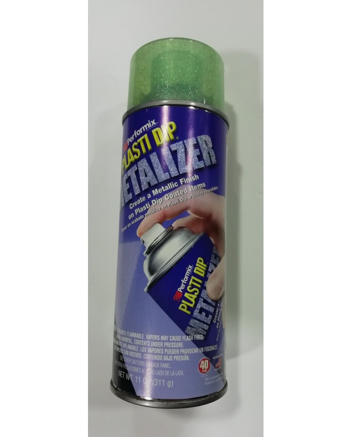 Bomboletta Spray Plasti Dip Metalizer Verde codice 0228