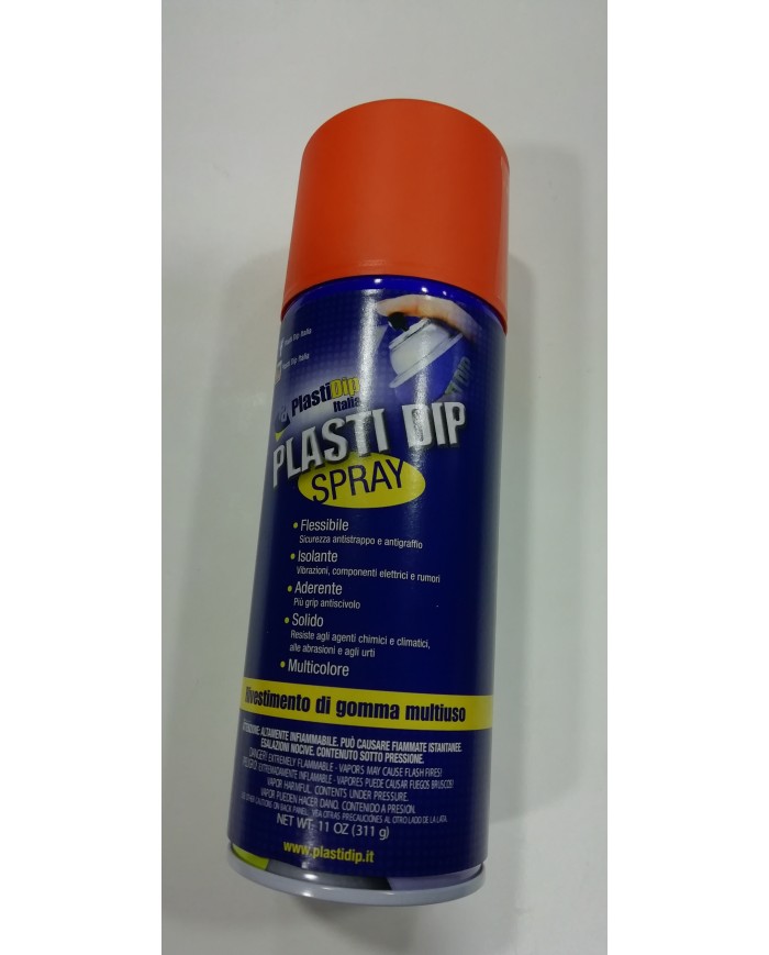 Bomboletta Spray Plasti Dip Arancione Opaco codice 0307