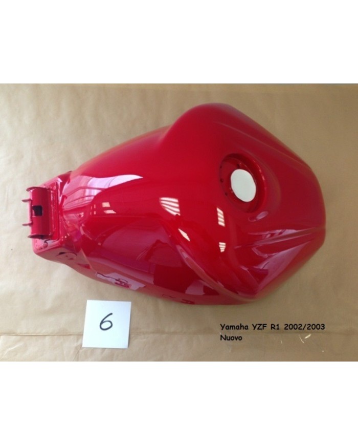 Serbatoio benzina colore rosso Yamaha YZF R1 anno 2002-03 codice-5PWYK24130P0