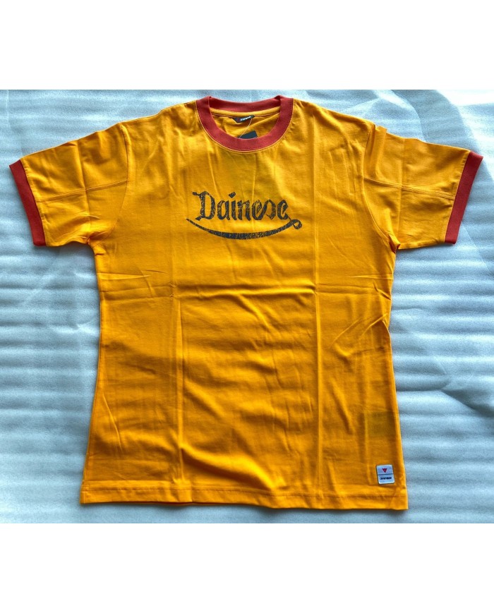 Maglia T-shirt originale Dainese Arancio TG L codice 189592101306