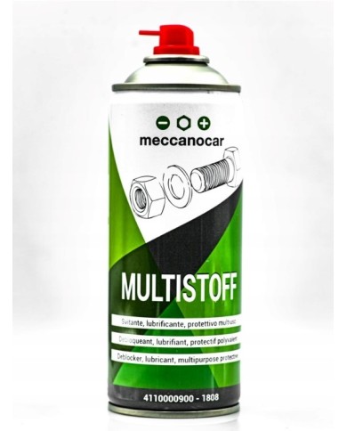 Sbloccante multifunzione bomboletta 400ML Multistoff spray Meccanocar codice 4110000900