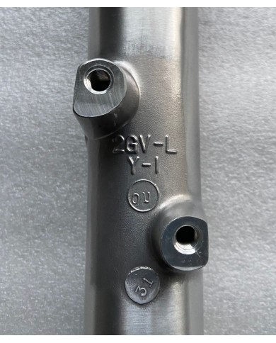 Fodero forcella sinistro argento originale Yamaha Virago 535 dal 1990