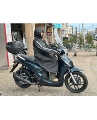 Trench impermeabile mantello lungo per donna Urbano per moto e scooter
