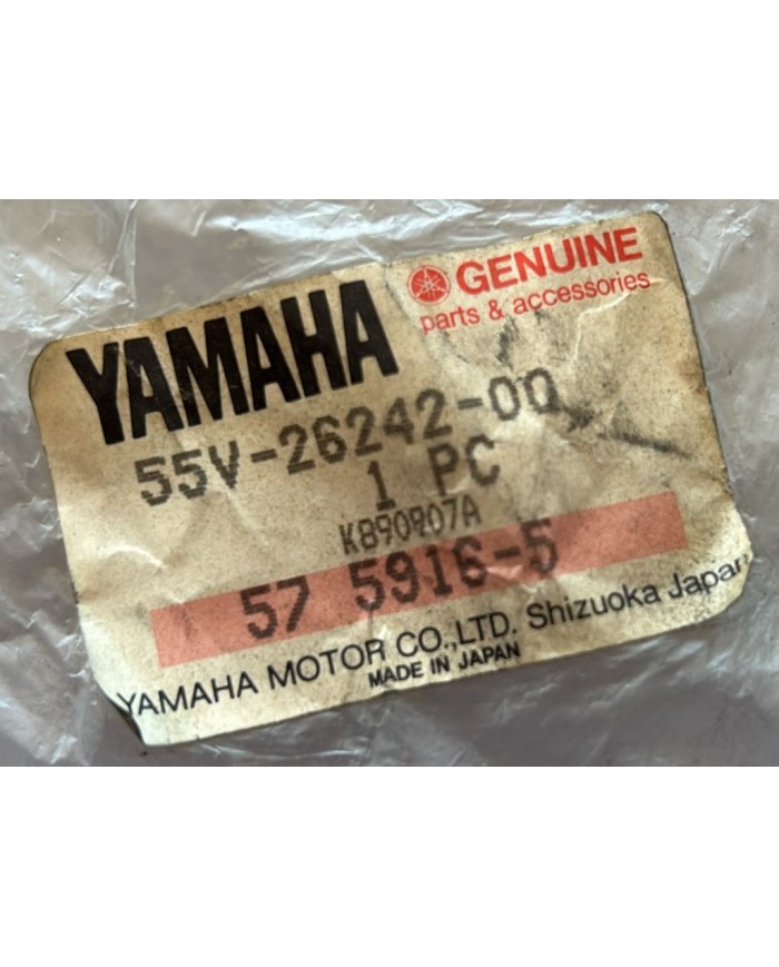 Manopola destra nera originale Yamaha YZ80LC DT125R YZ125LC TTA 80-600 dal 1985