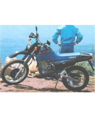 Adesivo emblema fiancatina posteriore sinistra Yamaha XT 600 1993 codice 3TB2173L1100