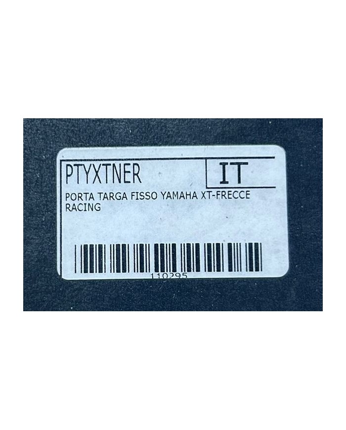 Portatarga fisso Lightech per Yamaha XT-frecce codice PTYXTNER