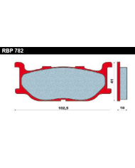 Pastiglie freno anteriore per Keeway Bullet Feel Mio Tonik codice RBP2193