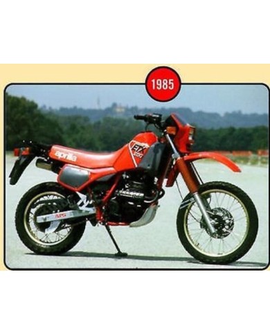 Adesivi serbatoio colore rosso Aprilia ETX 350 anno-1985 codice-AP8111193
