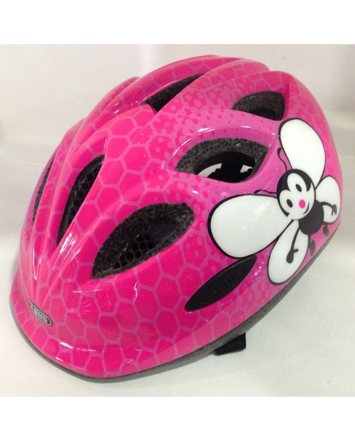 Casco Bici Bambina Abus Ack Smiley Pink Bee