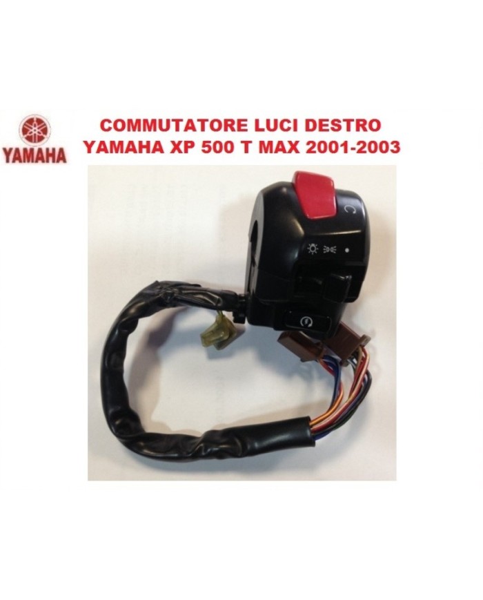 Comando commutatore luci destro Yamaha-XP-500 T-Max anno 2001-03 codice-5GJ839630100
