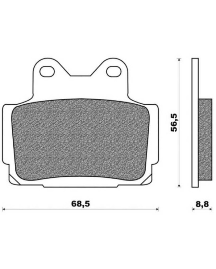 Pastiglie Freno Posteriore Originale Yamaha per RD-FZS-Fazer-XJ-Diversione-XJ-N codice-3TJW00460000