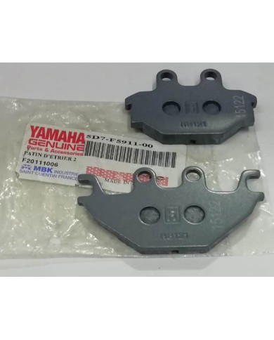 Pastiglie Freno Posteriore Originale Yamaha per MT-125-YZF-R125A codice-5D7F59110000