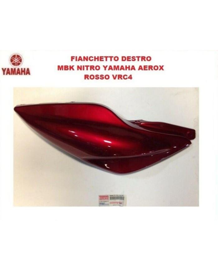 Fiancatina destra Yamaha Aerox MBK Nitro rosso bordò codice-5BRF174103P2
