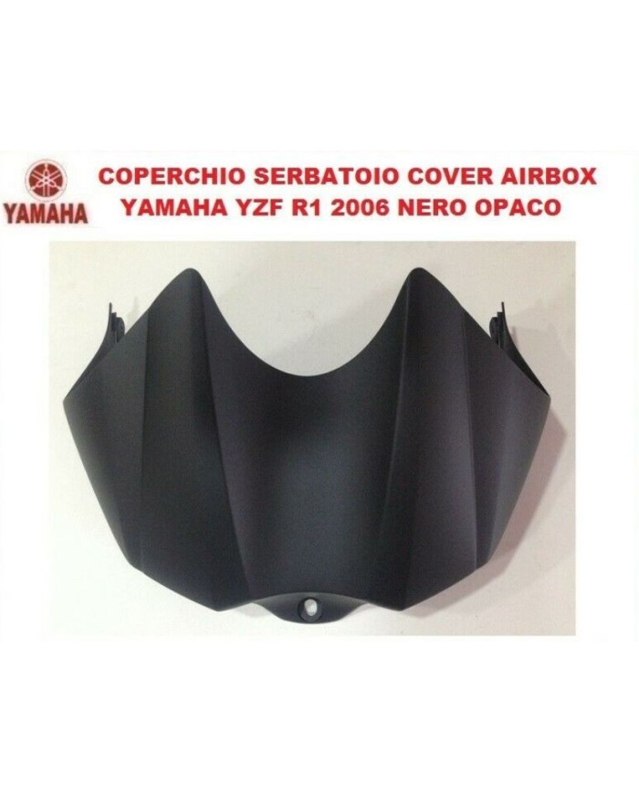 Coperchio Serbatoio Cover Airbox Yamaha R1 anno 2004-06 nero opaco 5VY2171A00P0-5VY2171A01P0