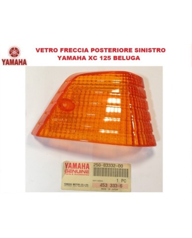 Coperchio Freccia Posteriore Sinistra Yamaha XC 125 Beluga codice 25G833320000