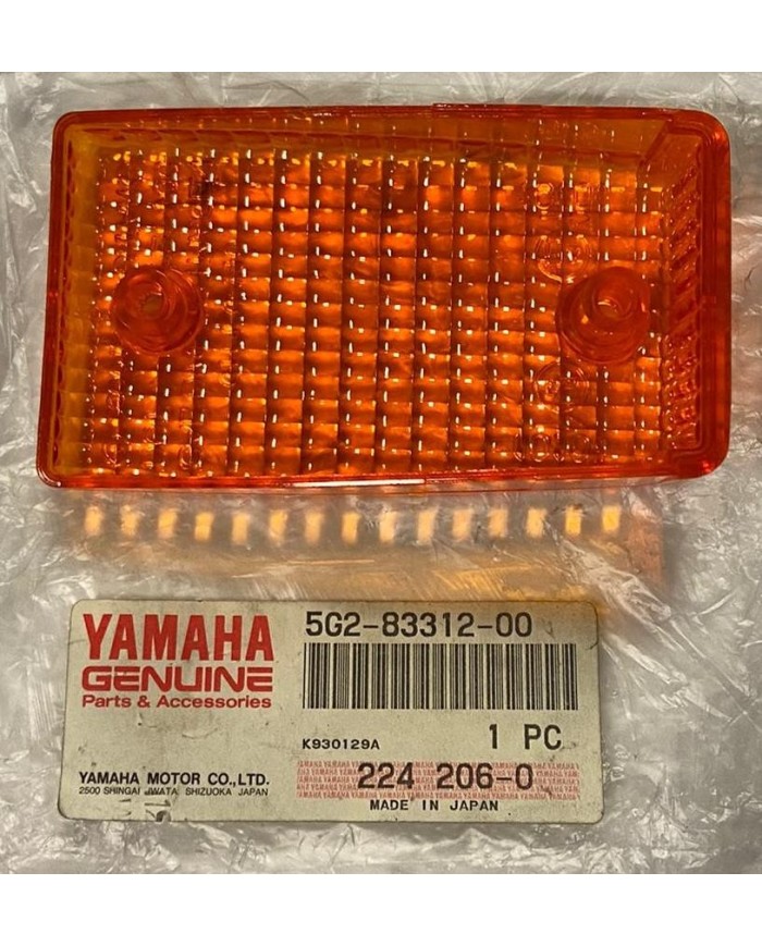 Vetro freccia anteriore e posteriore sx originale Yamaha XZ550 1982-1985